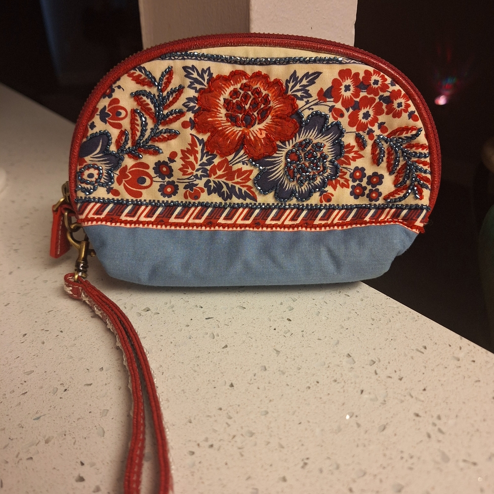 NWOT VINTAGE ISABELLA FIORE CLUTCH BAG